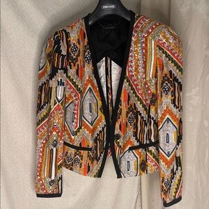 Trina Turk Women's Patterned Jacket Size 4